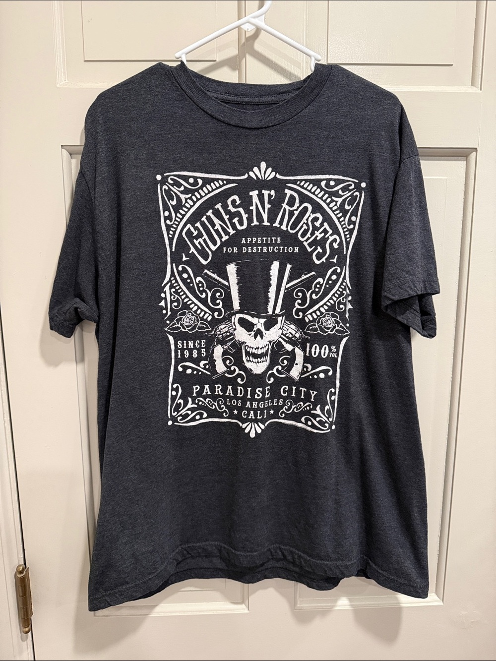 Bravado Guns N Roses Appetite For Destruction Band Charcoal Tee  Size XL